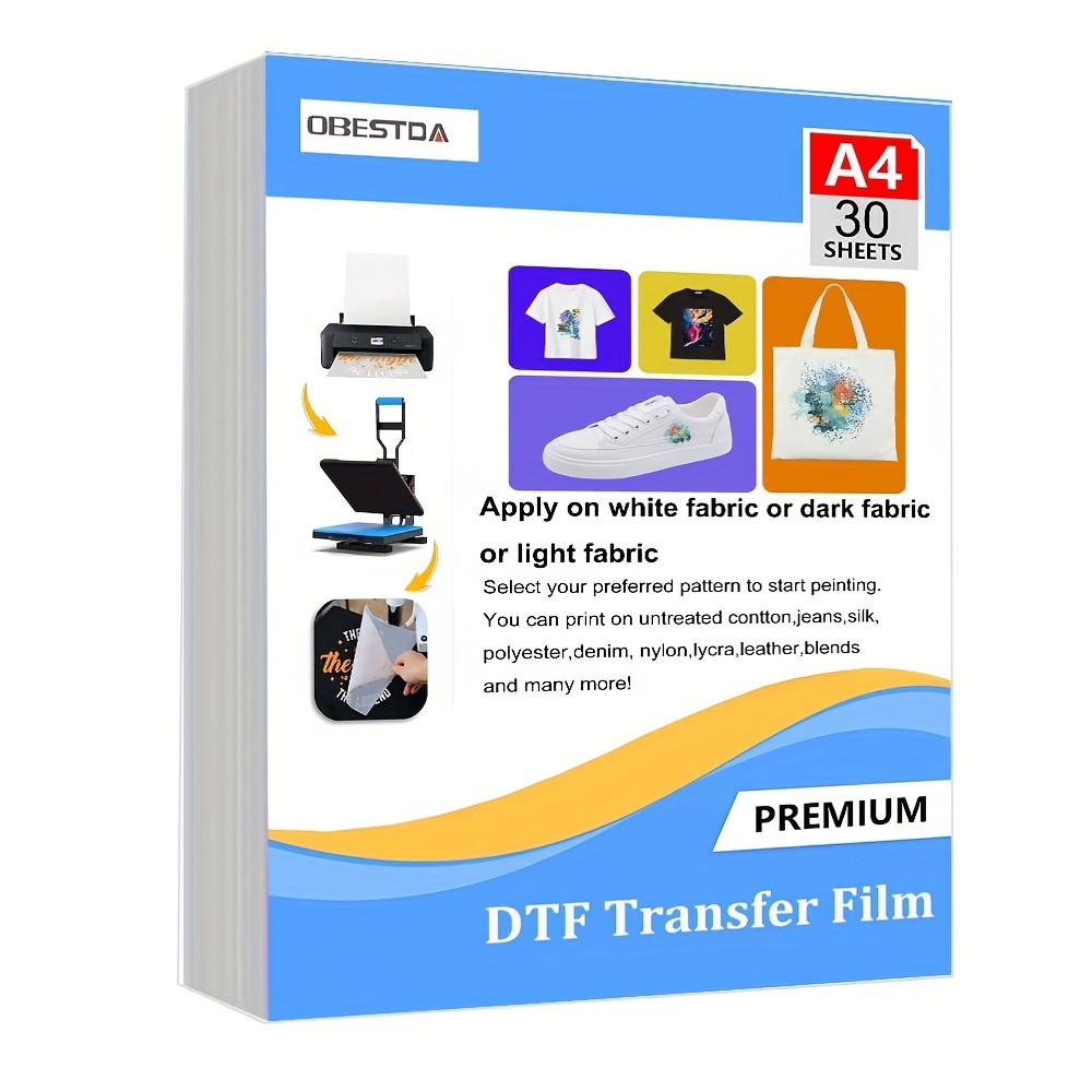 Electric Blanket Heated - A4 30 stks DTF Transfer Film