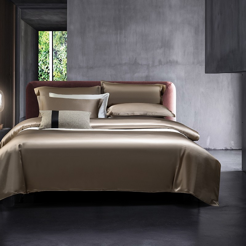 Silk Sheet Set - 100% Moerbei Zijde Dekbedovertrek Beide Zijden