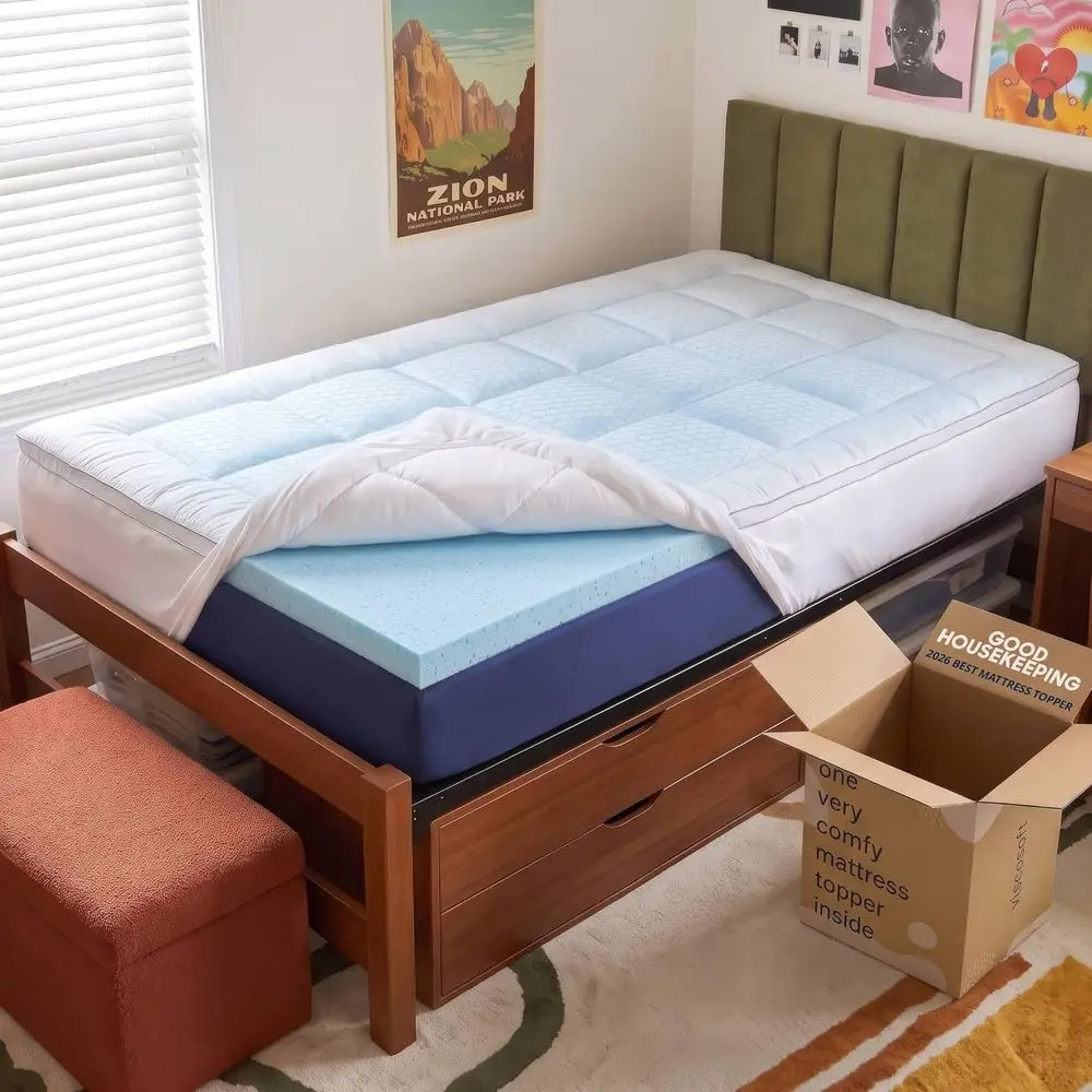 Memory Foam Topper - 3 inch Twin XL Matrastopper -