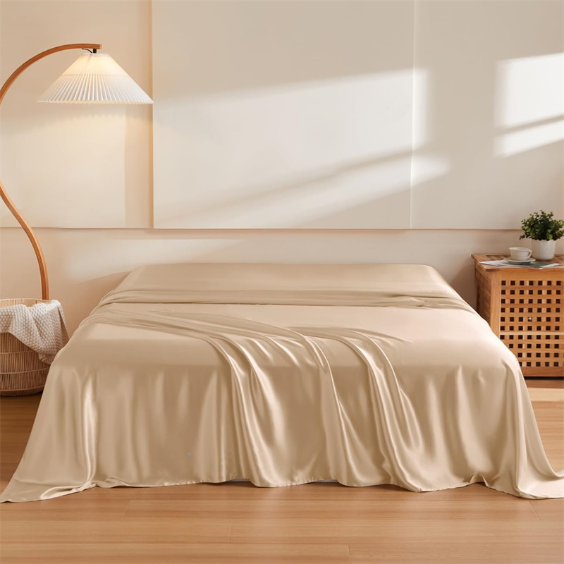 1PC Moerbeizijde Platte Laken  - Silk Sheet Set recensie en prijs