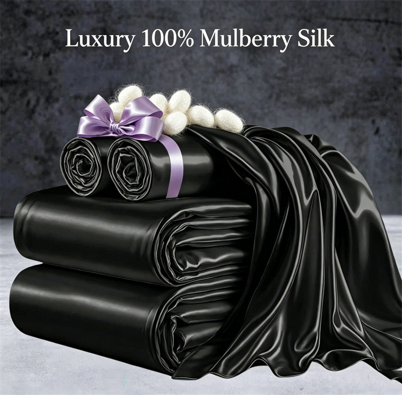 Luxueuze 100% Mulberry zijden  - Silk Sheet Set recensie en prijs
