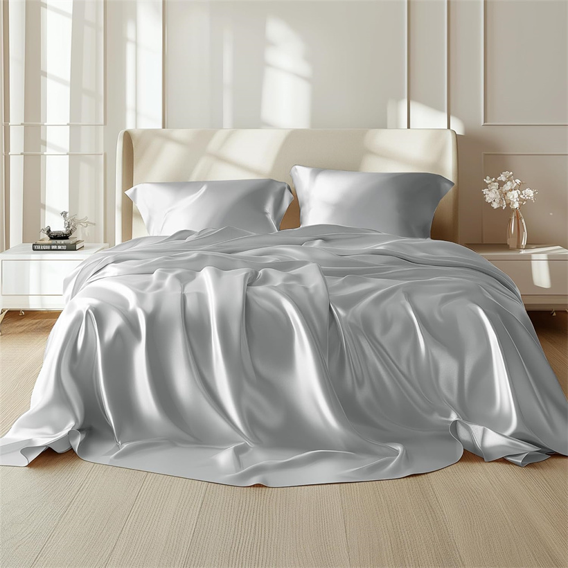 Luxe 100% Mulberry zijden vlak - Silk Sheet Set recensie en prijs