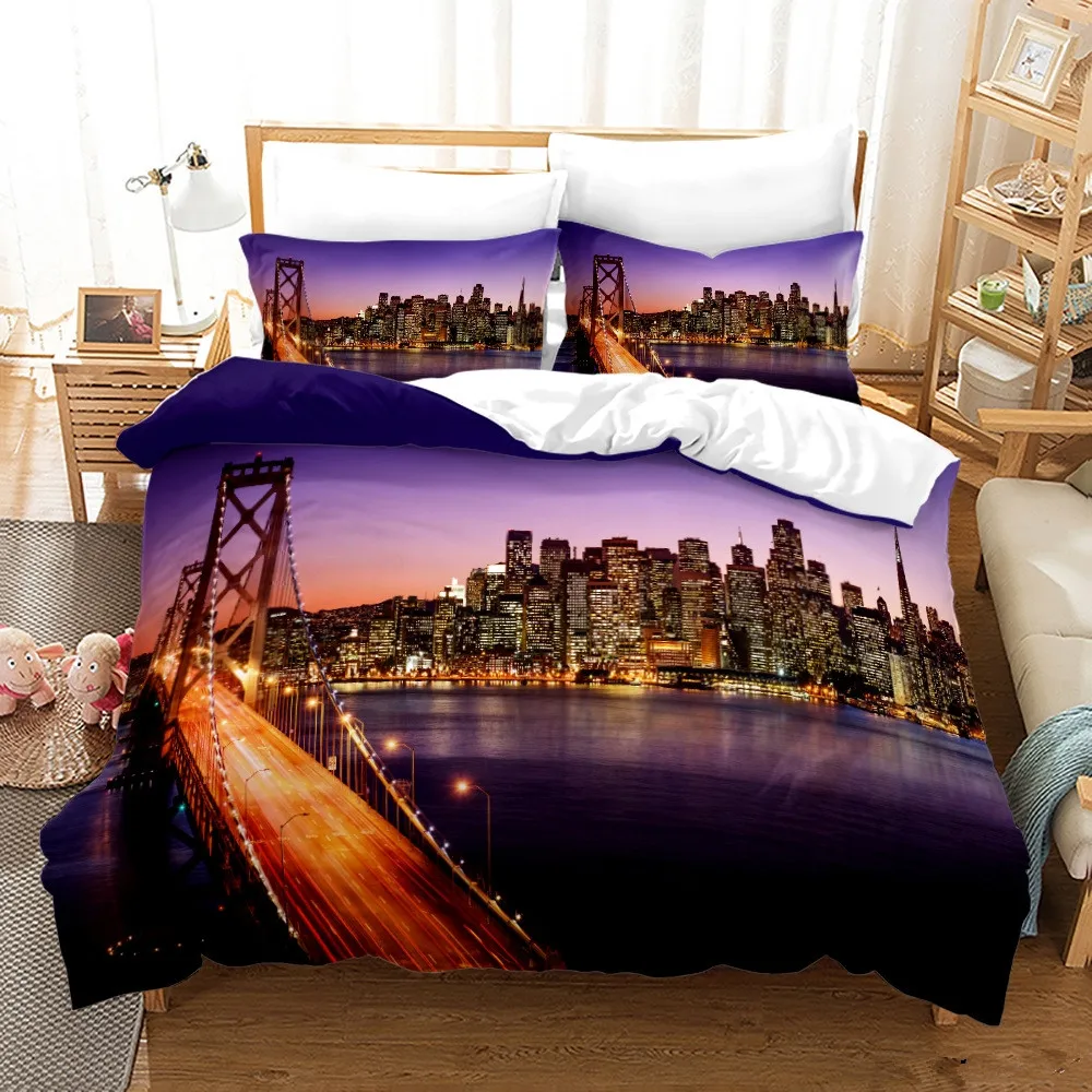 New York City Night View Bedde - Home Textiles New York recensie en prijs
