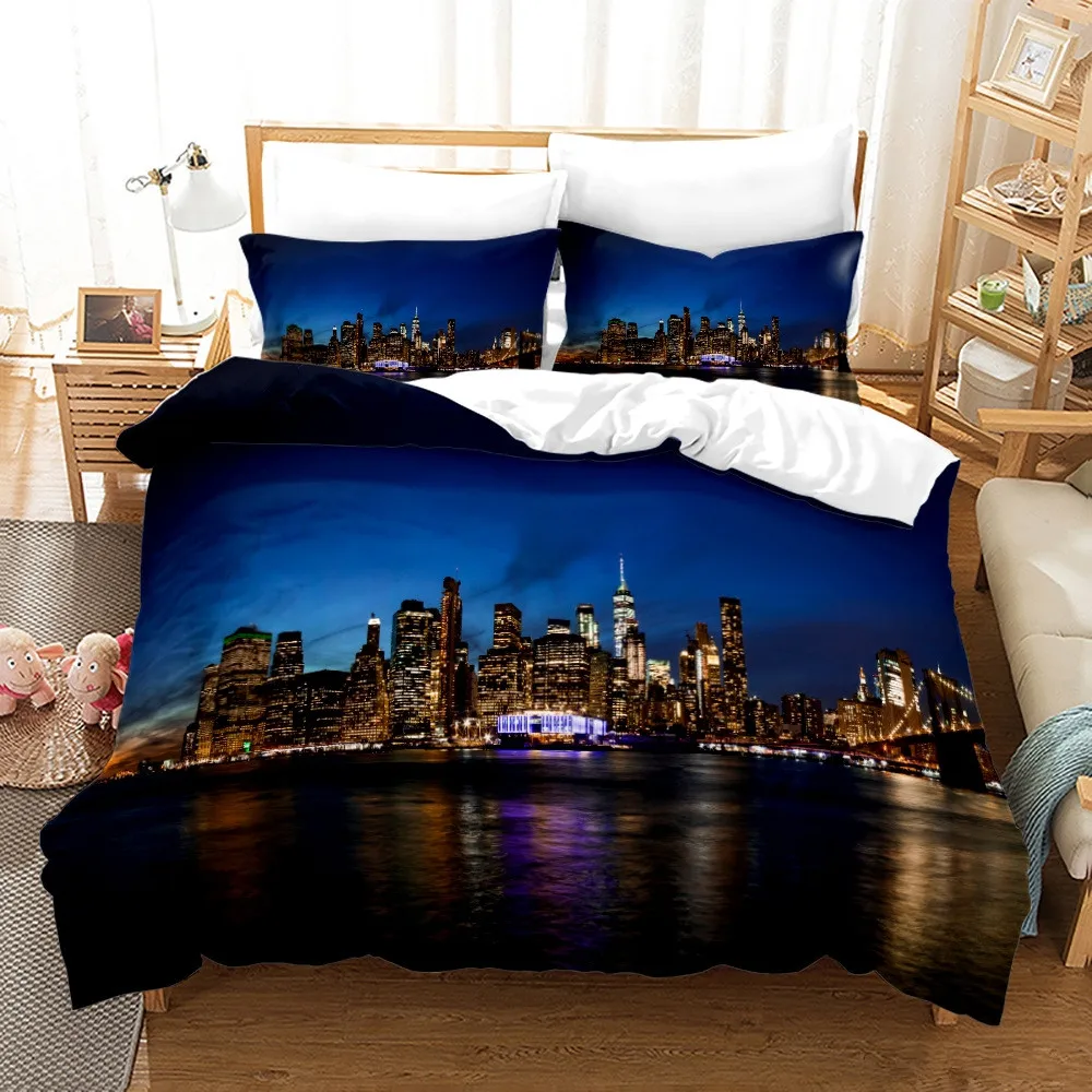 New York City Night View Bedde - Home Textiles New York recensie en prijs